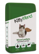 Kittyfriend Wood Litter 30L