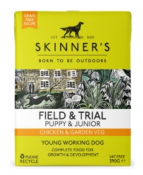 Skinners F&T Puppy & Junior Chicken & Veg 390g