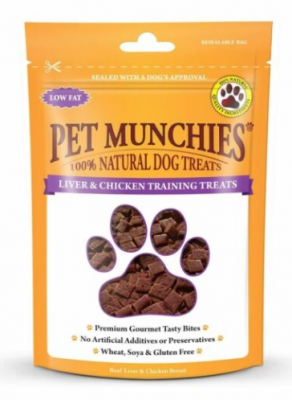 PM Liver & Chicken Training Treats 50g