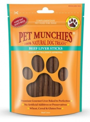 PM Beef Liver Sticks 90g