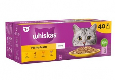 Whiskas Poultry Pouch 40/36
