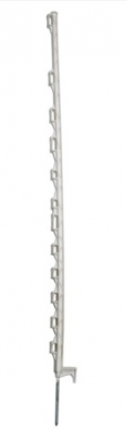 Horse 156cm Poly Posts White 5pk