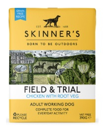 Skinners F&T Adult Chicken & Veg 390g