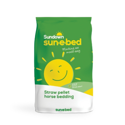 Sun-E-Bed straw pellets